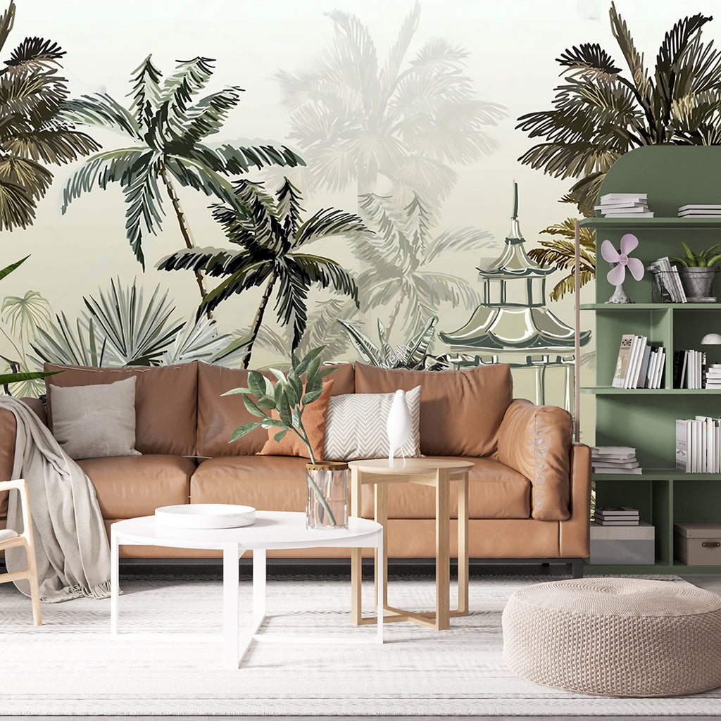 Palm Leaf Tapestry