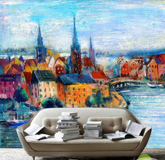 City landscape art (WM00203)