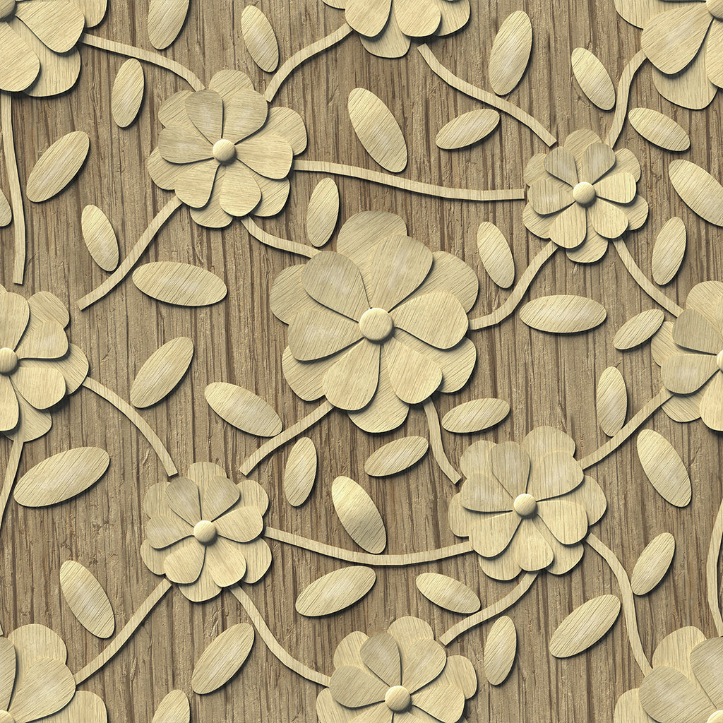 Wooden Flower (WM00314)