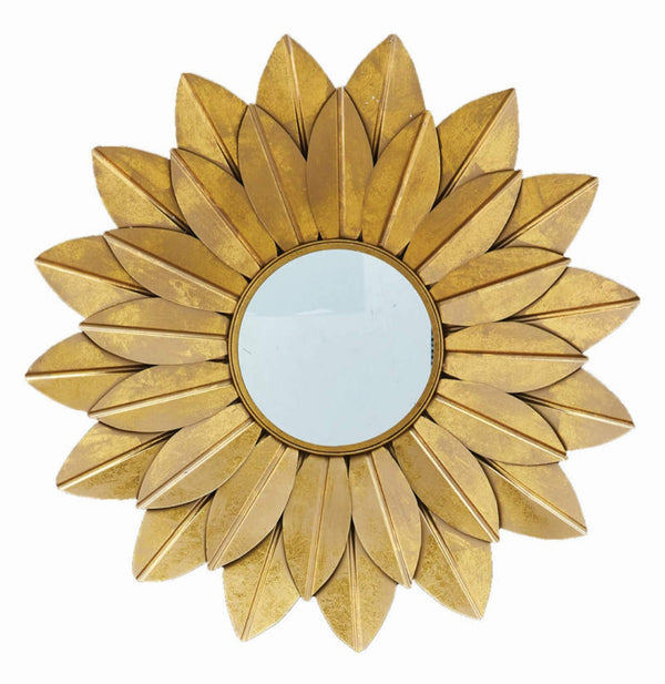 Golden Leaf Mirror